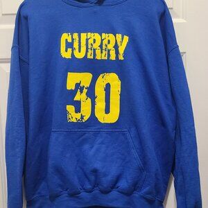 NBA Golden State Warriors Stephen Curry #30 Cotton Heavy Blend Pullover Hoodie